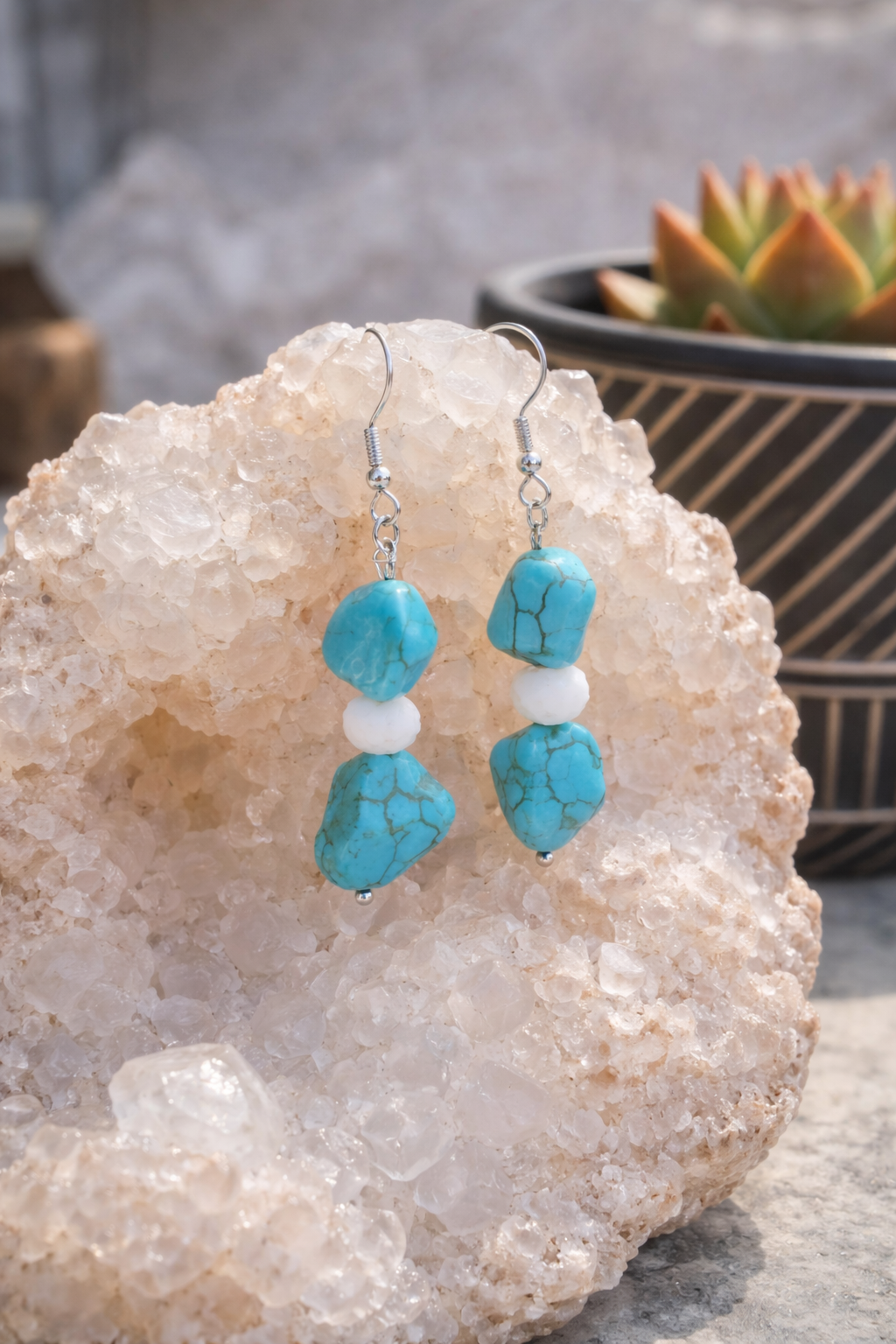 Turquoise Moon Drops