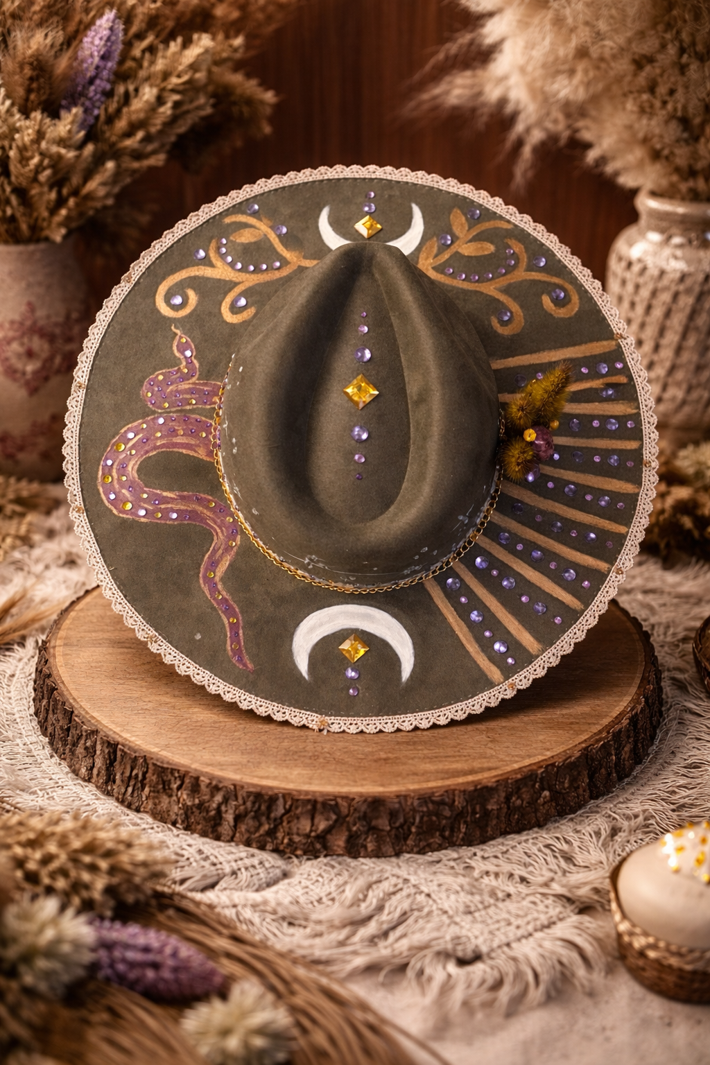 Serpent Moon Hat