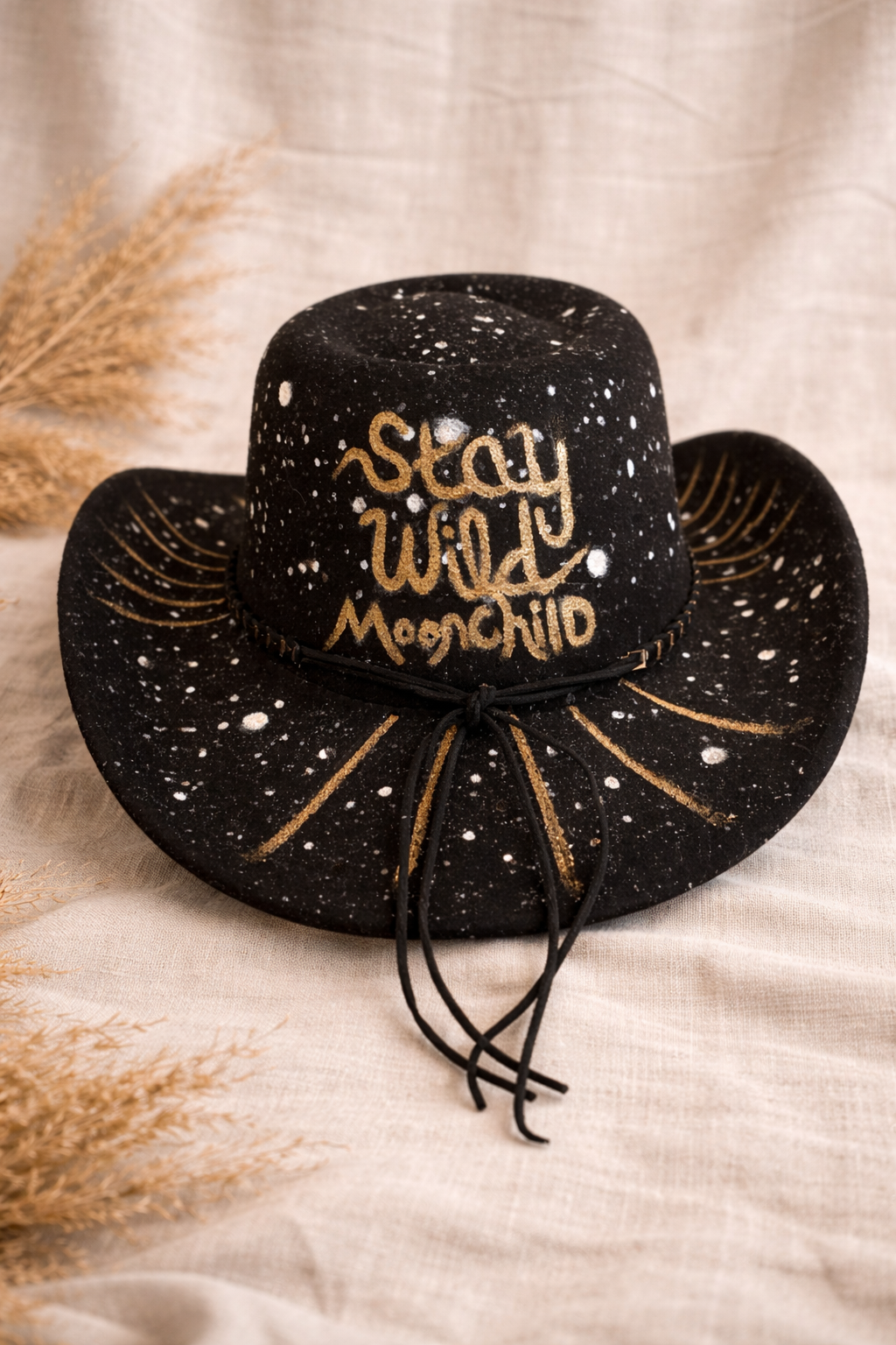 Stay Wild Moonchild Cowboy Hat